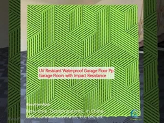 UV-beständige, wasserdichte Garagenböden mit Schlagfestigkeit