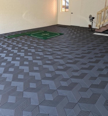 Verriegelungsplastische Garagebodenfliesen