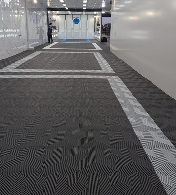 25kbs Verriegelung Plastik Garagenbodenfliesen 12x12 Garagenbodenfliesen