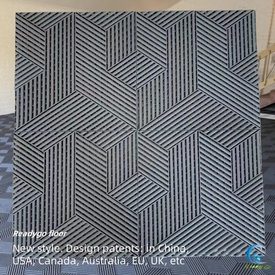 ODM Garage Werkstatt Bodenfliesen Graue Racedeck Bodenfliesen 400x400mm