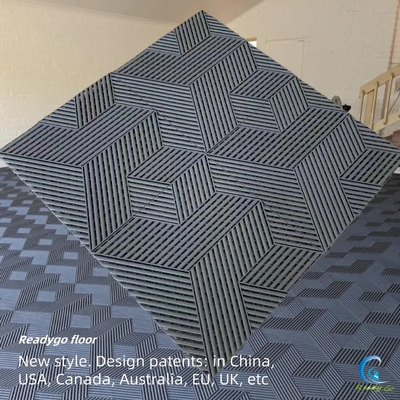 3D-PP-Garage-Bodenfliesen für extreme Temperaturen