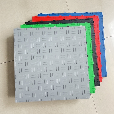 Verriegelung Garagetrac Diamant Flex Garage Bodenfliesen 18 mm Dicke