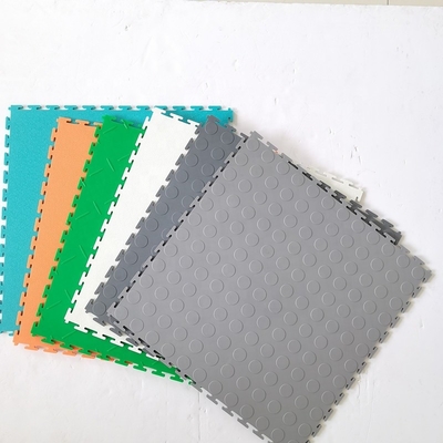 Anti-Rutsch-PVC-Garagenfußbodenmatte 498*498mm PVC-Fliesen Garagenfußboden