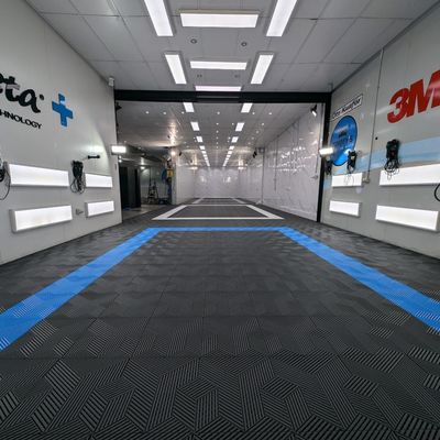 Polypropylen-Garagenfußbodenfliesen